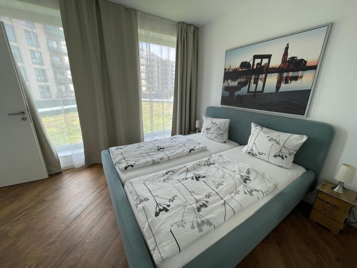 Ferienwohnung Romeike "Newport" Bremerhaven Exterior foto