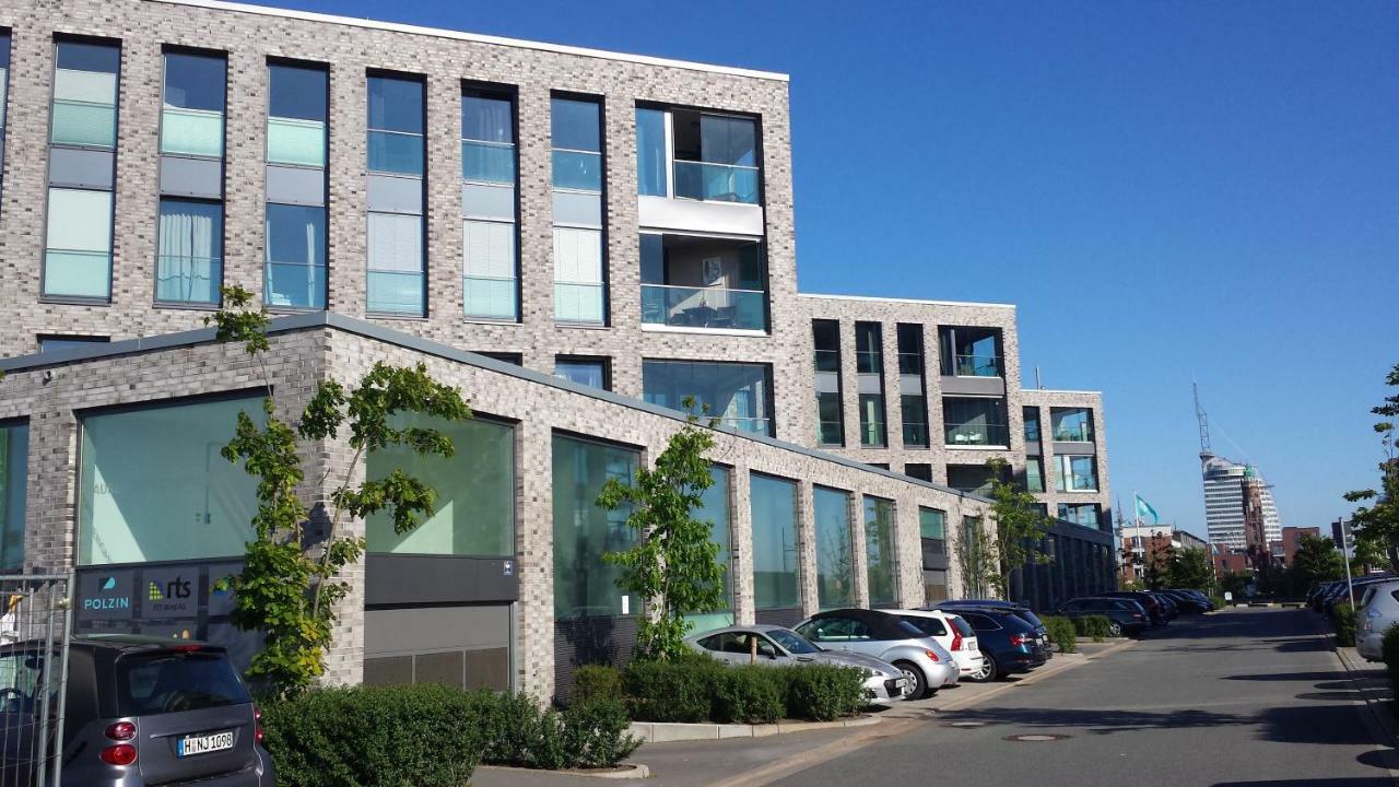 Ferienwohnung Romeike "Newport" Bremerhaven Exterior foto
